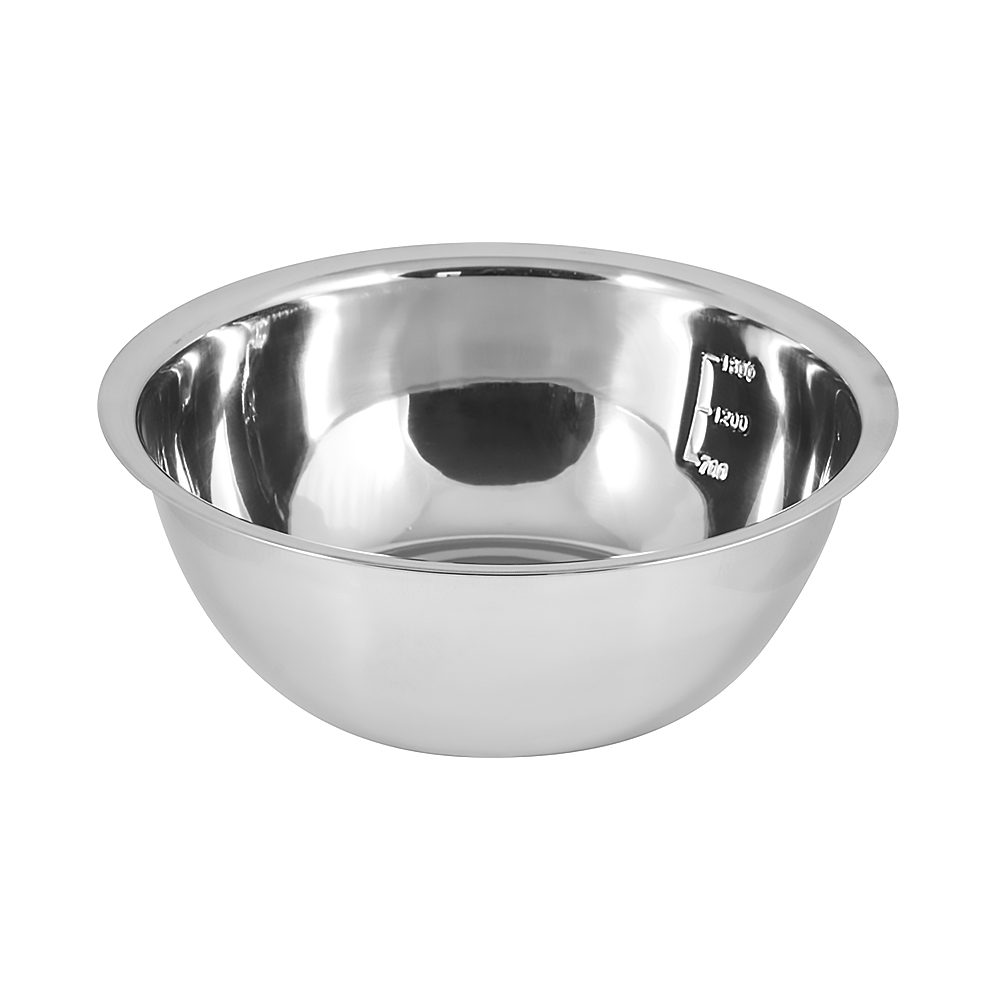 Миска нержав. bowl-19, 1 л с расшир. краями d=19 см (1/200) "mallony"