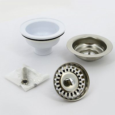 Выпуск McALPINE 113 мм нержавеющая полированная решетка высота 70 мм выход 1 1/2"Н хром