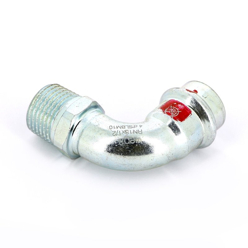 Угол пресс-Н 18x1/2" оцинкованная сталь Prestabo VIEGA