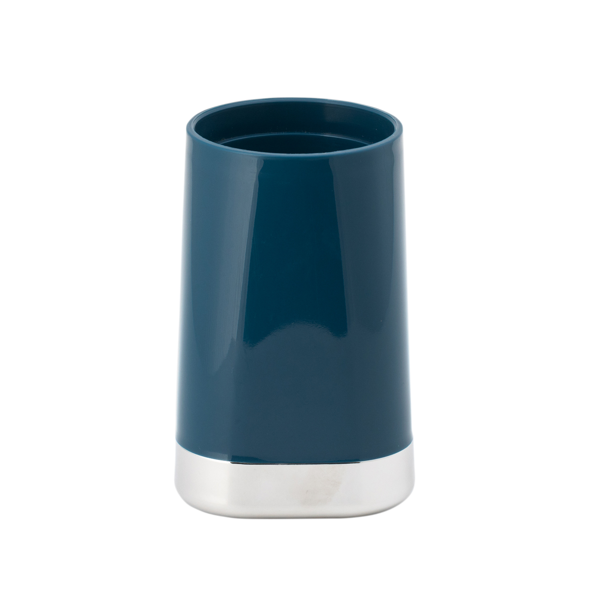 Стакан для ванной комнаты "gloss" пласт. (темно-синий) (1/12) "аквадекор" attp-1901db-03