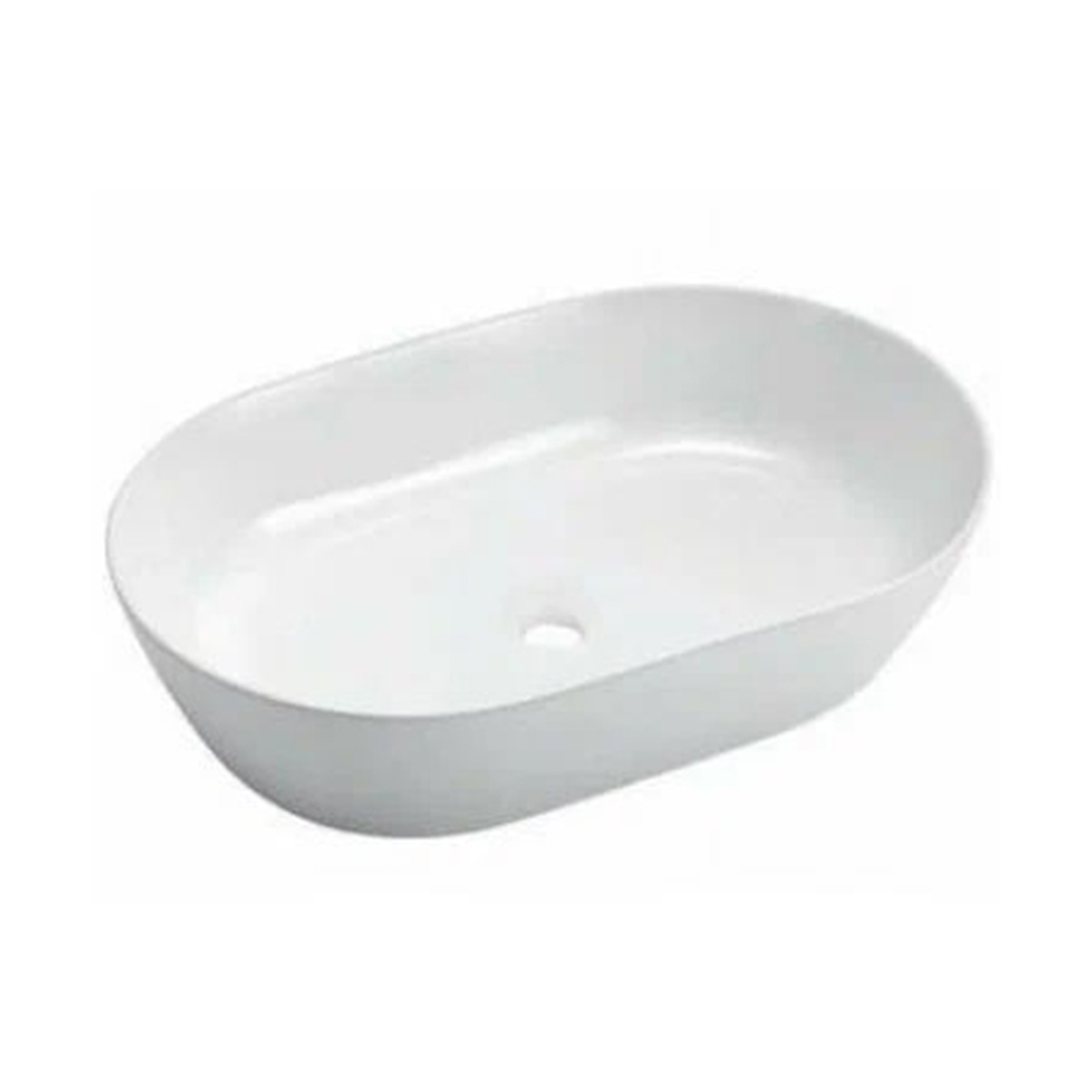 Раковина накладная gt302 керамическая 62*40*15 см, белая (1) "gappo"