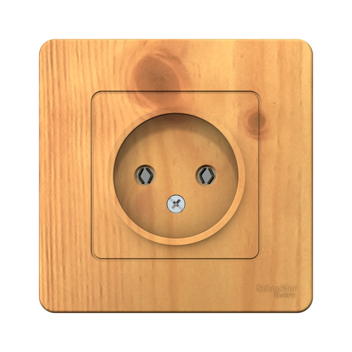 Розетка "blanca" 1 местн. 16а, ясень (1/10/20) "schneider"