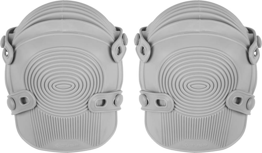 ЗУБР ФОРТ влагостойкие с цельнолитой резиновой чашкой, противоскользящая поверхность, наколенники защитные ПРОФЕССИОНАЛ (11520)