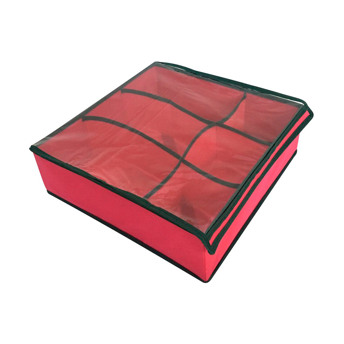 Органайзер для хранения новогодних украшений 40*40*13 см (1/20) "мультидом" мз70-68