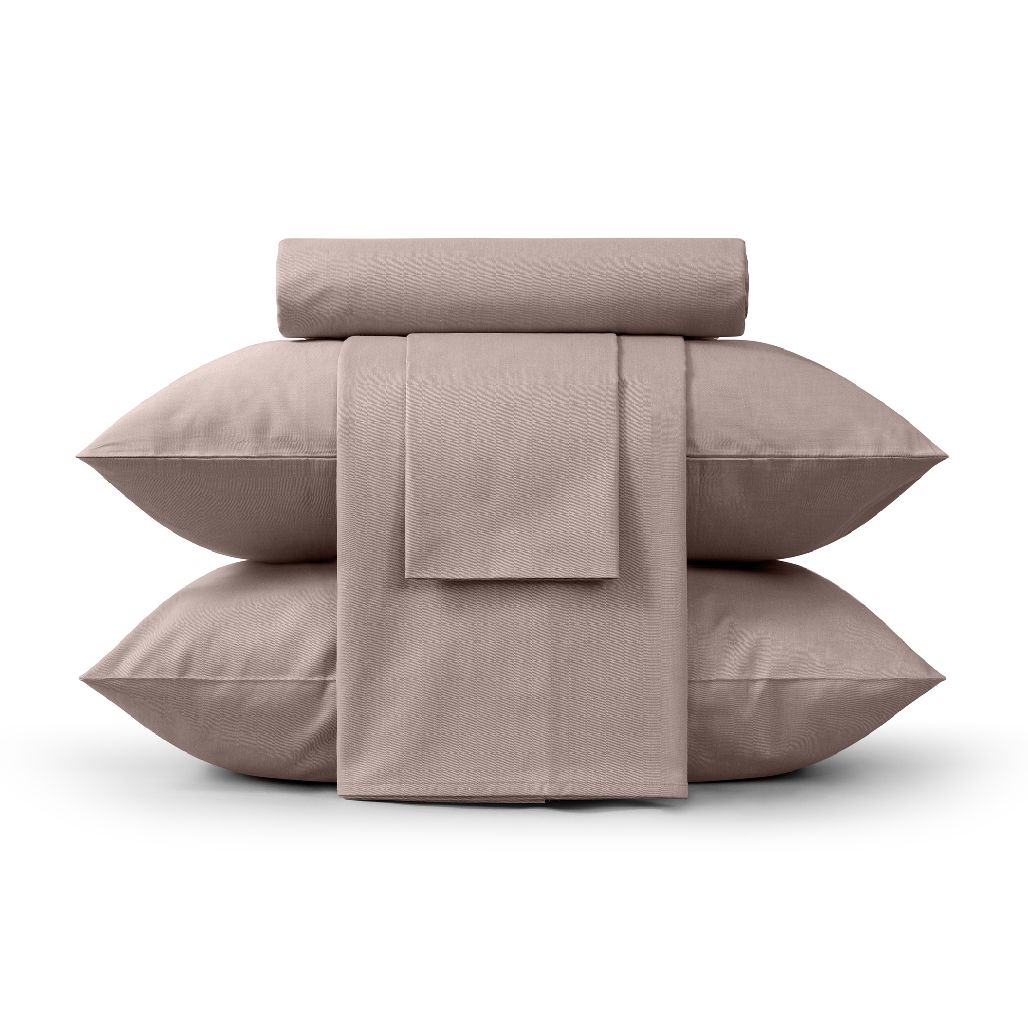 Постельное белье "verossa melange" mokko евро