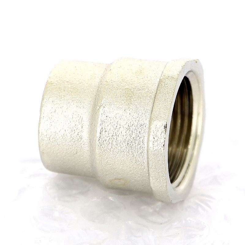 Муфта редукция 3/4" x 1/2" (ВР) никель UNI-FITT