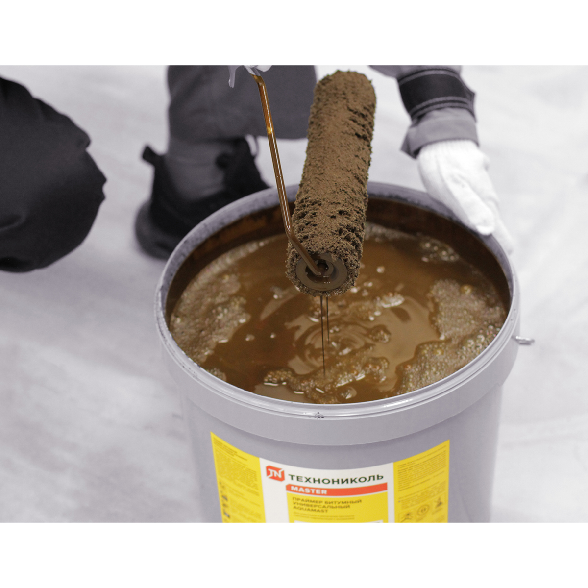 Праймер битумный "aquamast" универс. морозостойкий 17,3 л / 15 кг (1) "технониколь"