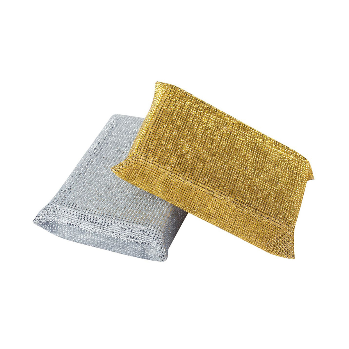 Губки для посуды (для эмали и тефлона) упак. 2 шт. (1/40) "master fresh"