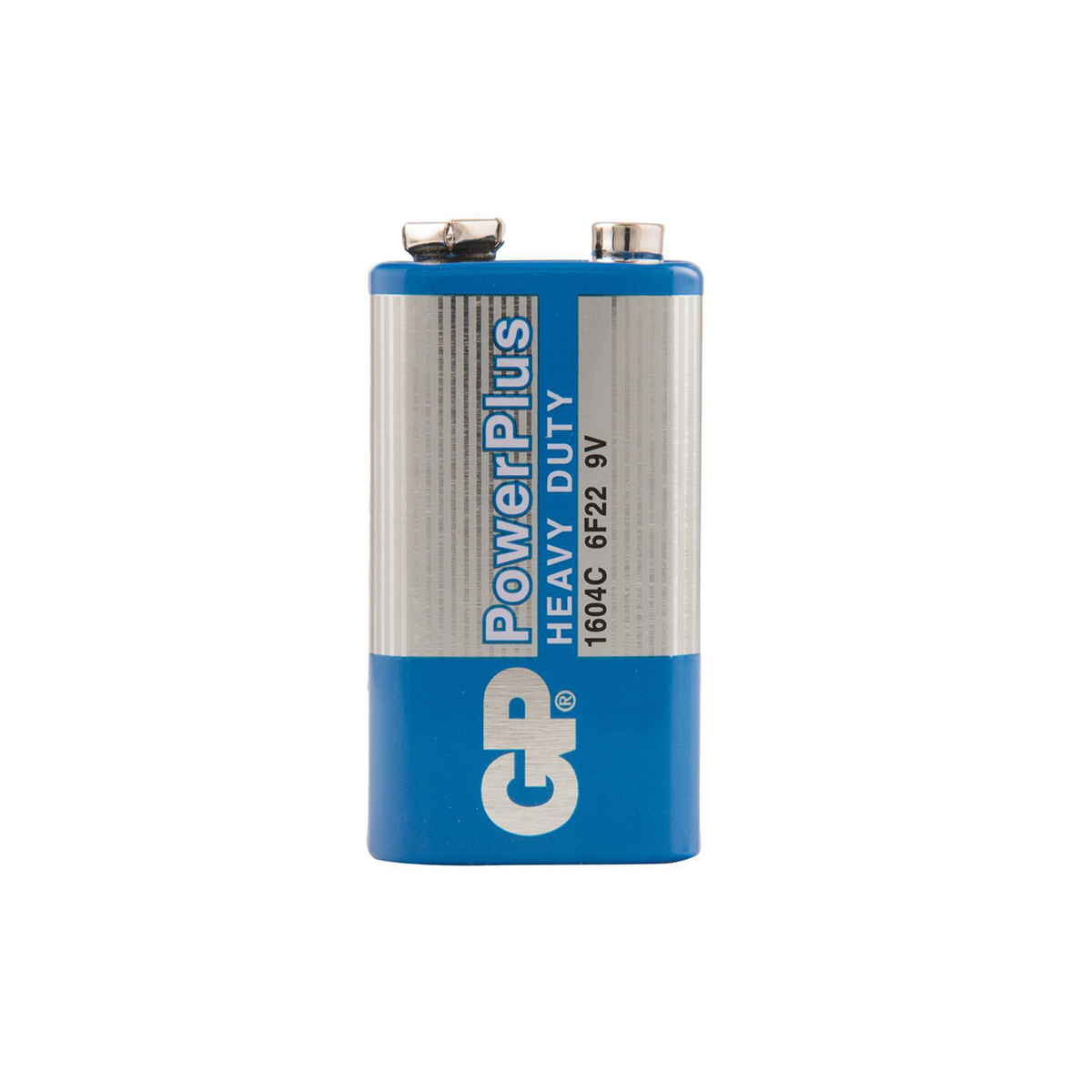 Батарейка gp powerplus 1604cebra-2  крона (1 шт. в слюде) (10/500)