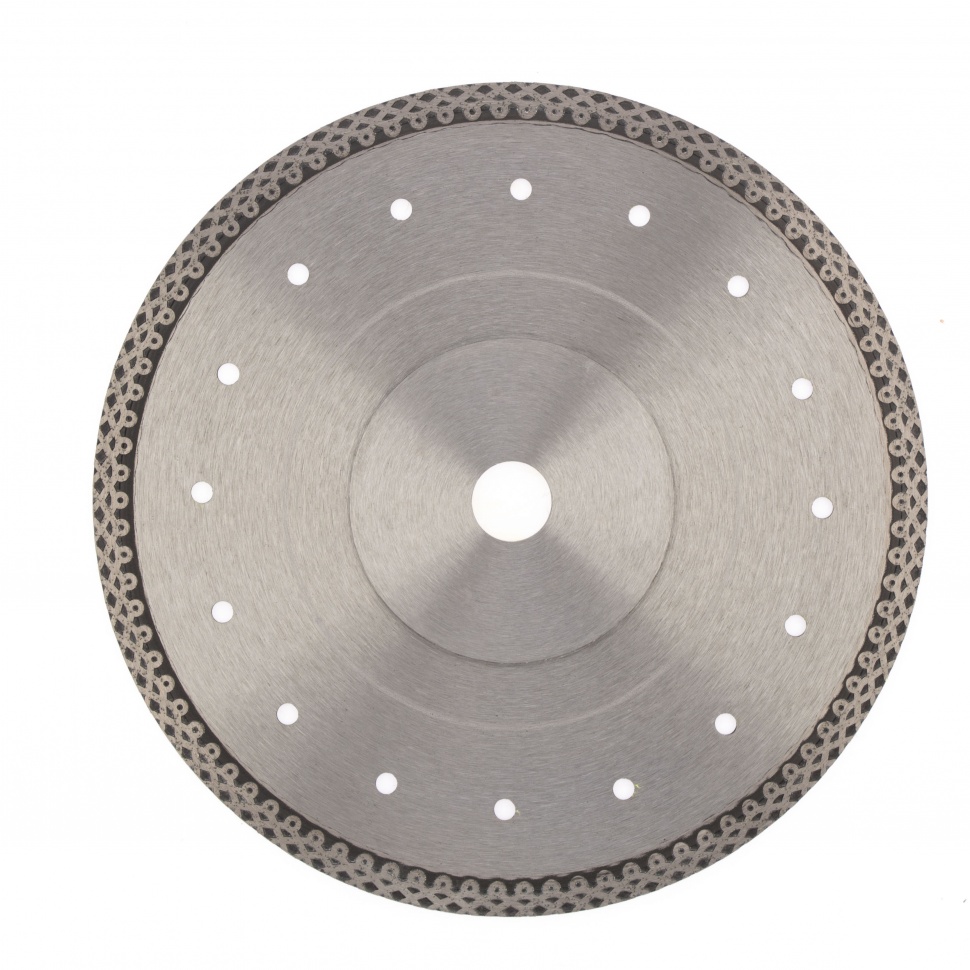 Диск алмазный, 230 х 22.2 мм, тонкий, сплошной (Jaguar), мокрая резка Gross (73059)