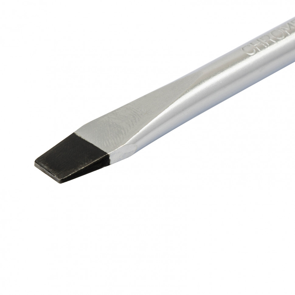 Отвертка, SL8 х 150 мм, CrV, трехкомпонентная рукоятка Сибртех (11821)