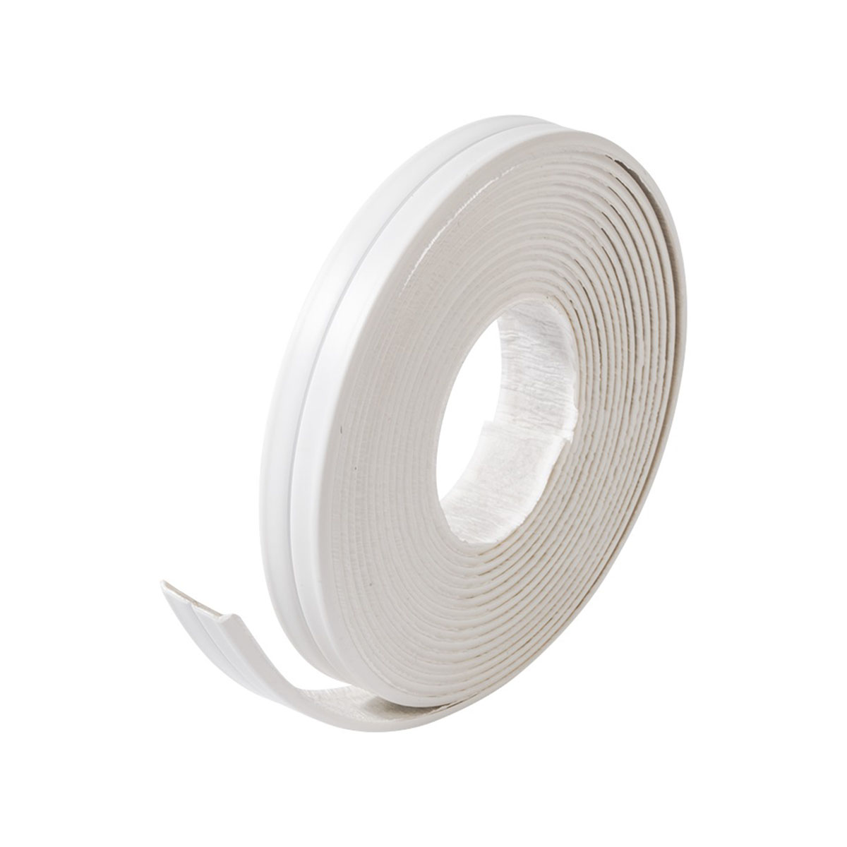 Лента-бордюр самокл. 12,8 мм*3,35 м  белая (1/10) "аккурат"