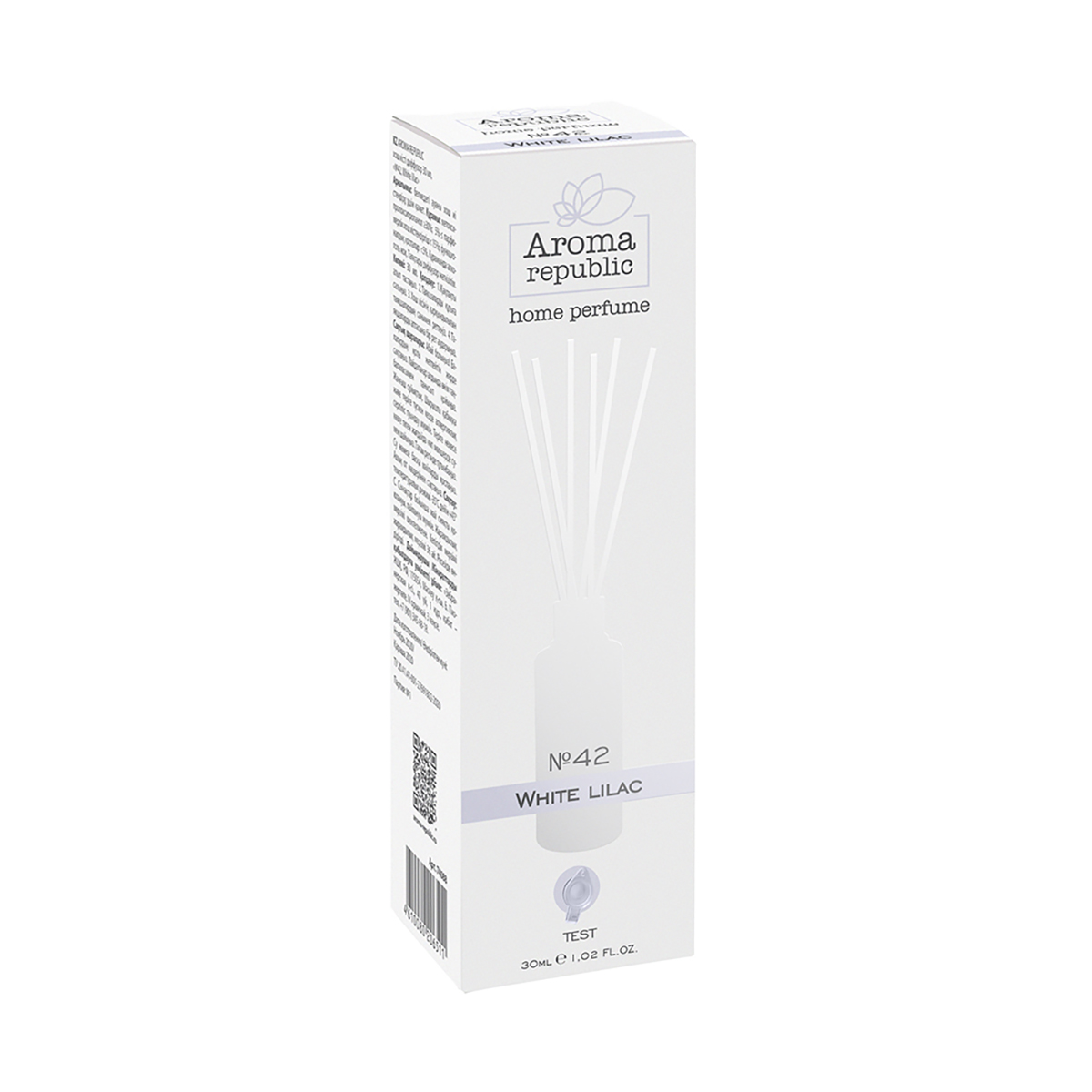 Диффузор ароматич. 30 мл "№42 white lilac" (1/20) "aroma republic"