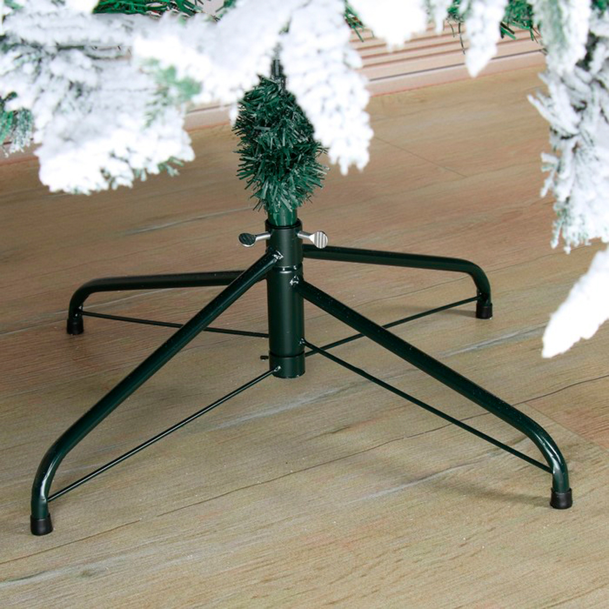 Ель декор. "уральская в снегу" 180 см, 740 веток "зимнее волшебство" 185434