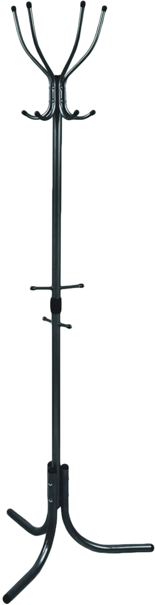 Вешалка напольная "комфорт" (4 крючка) черный (1) вк4/ч  "ника"
