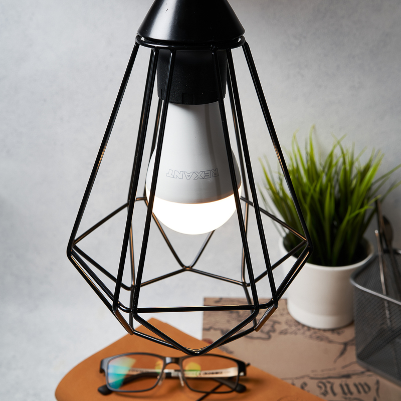 Лампа светодиодная "rexant" груша a70  20,5w 2700 k 1948 лм  e27, тепл. свет (10/100) 604-013