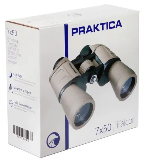 Бинокль PRAKTICA Falcon 7x50, песочный