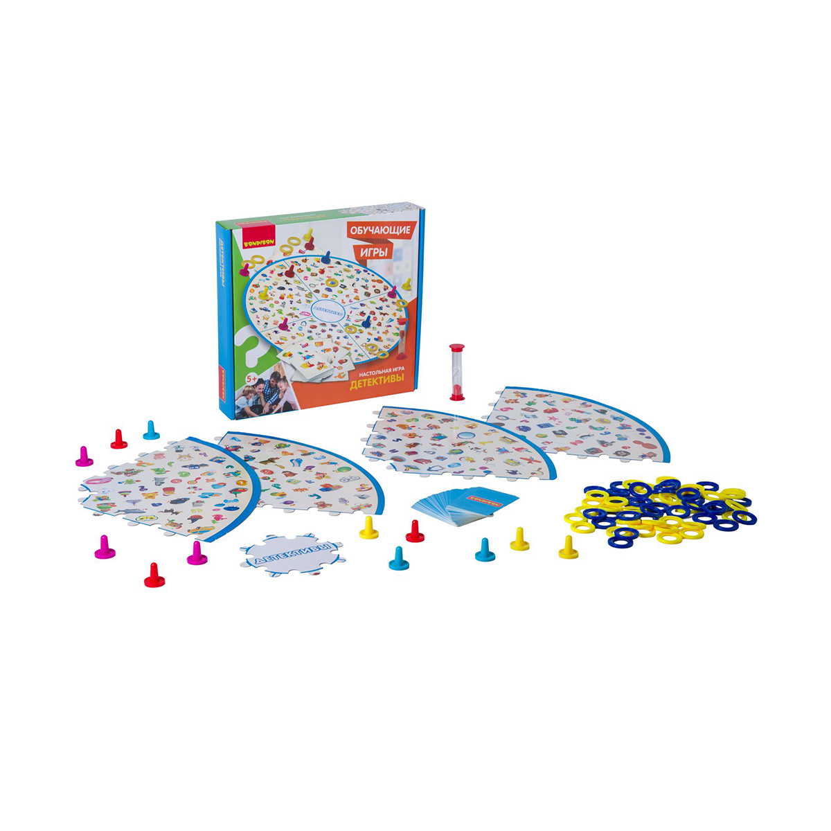 Игра обучающая "детективы" "bondibon" вв2409