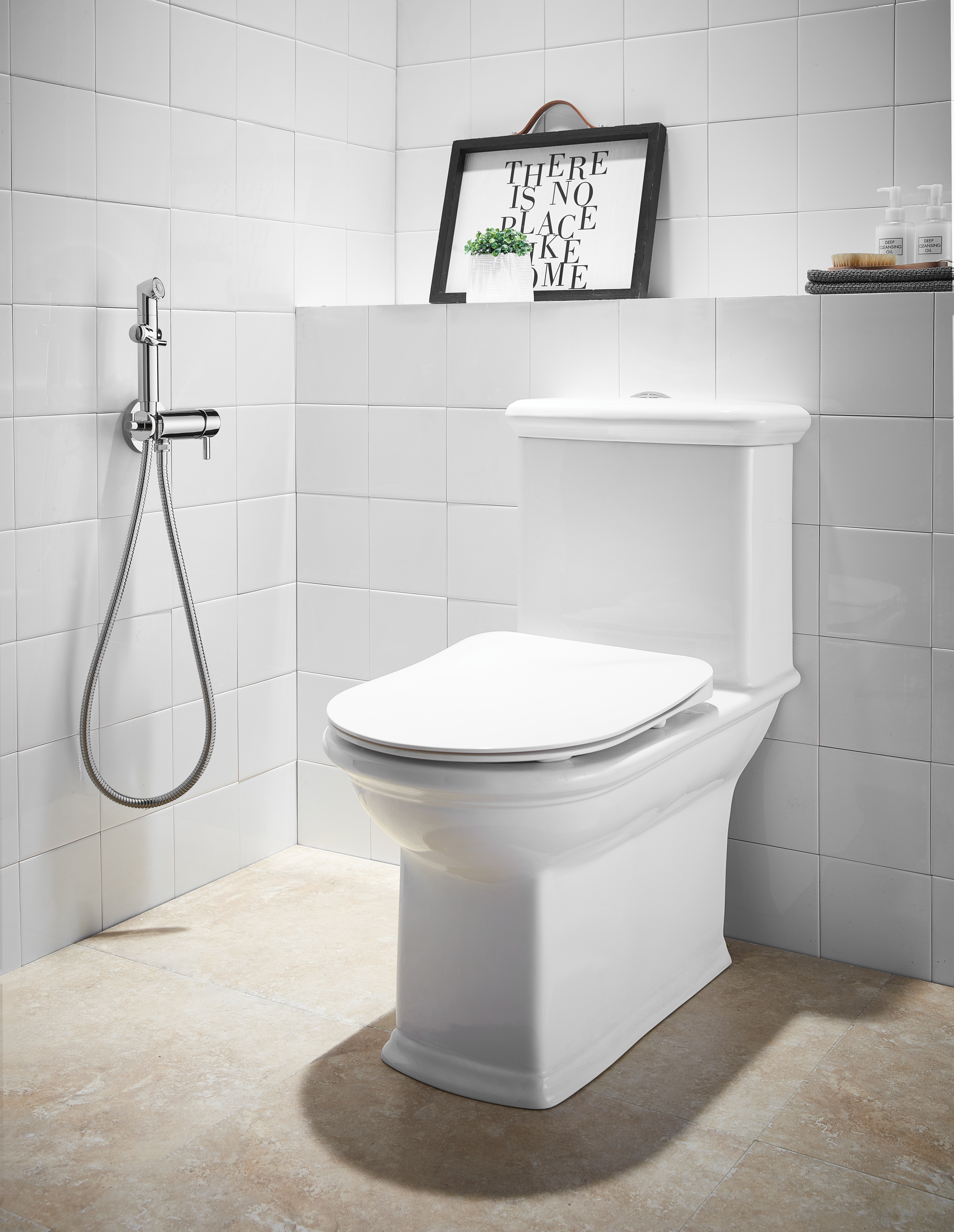 Смеситель с гигиеническим душем "solo"  lm7166c (встраиваемый) (1/8) "lemark"