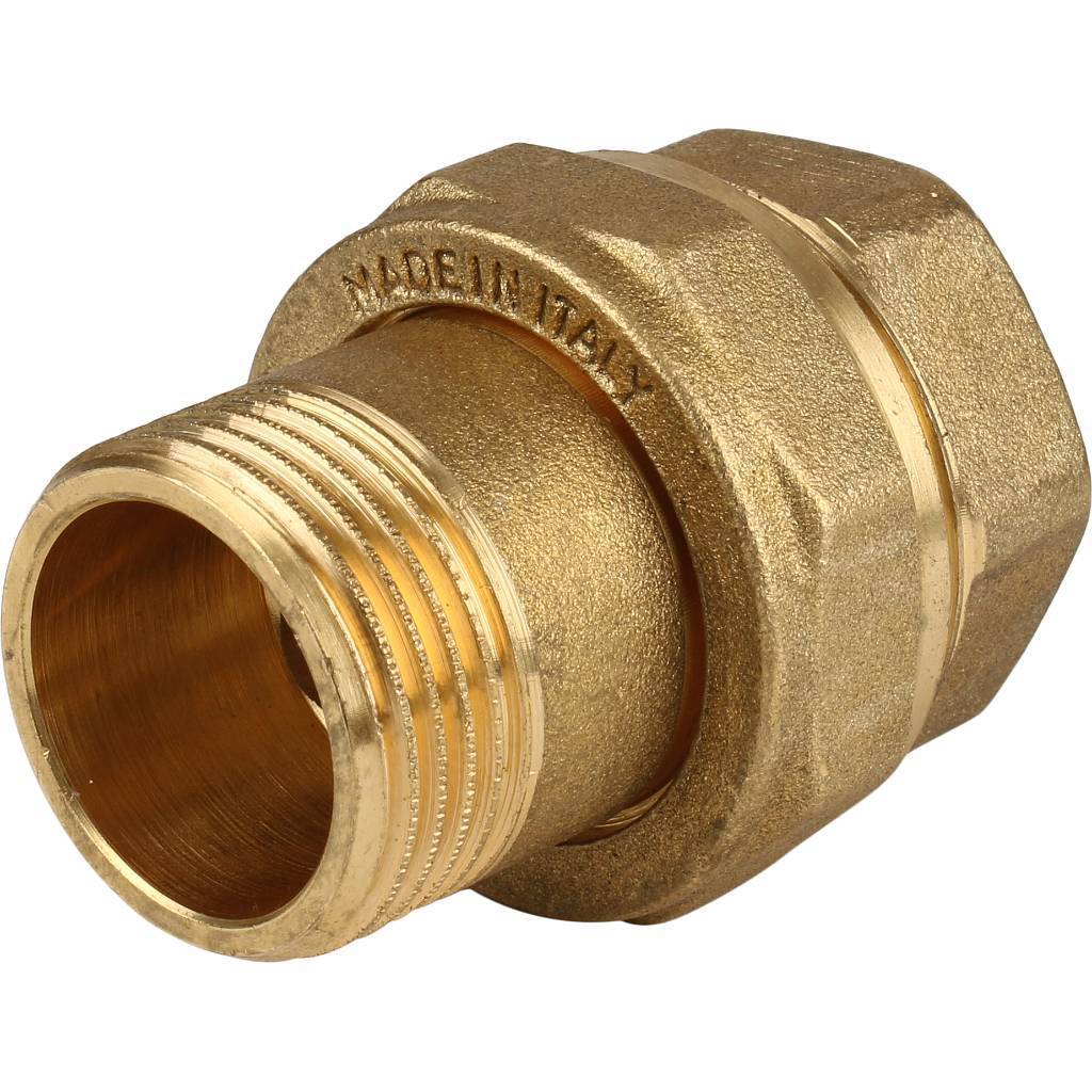 Американка резьбовая 1/2" x 1/2" (ВН) с плоской прокладкой ITAP