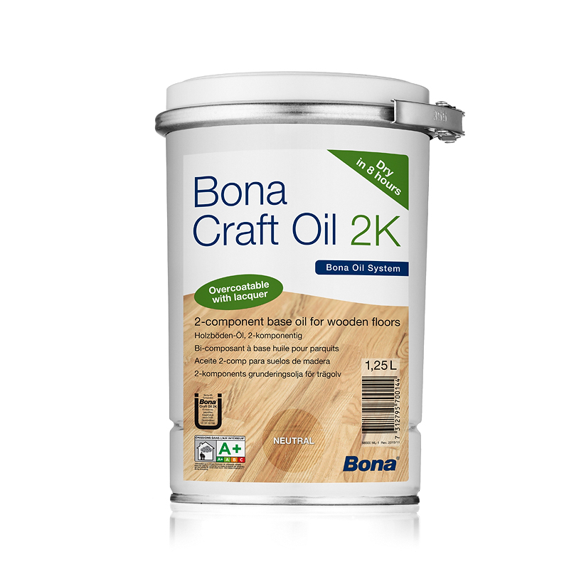 Масло Bona Craft Oil 2К - Ash 1.25л