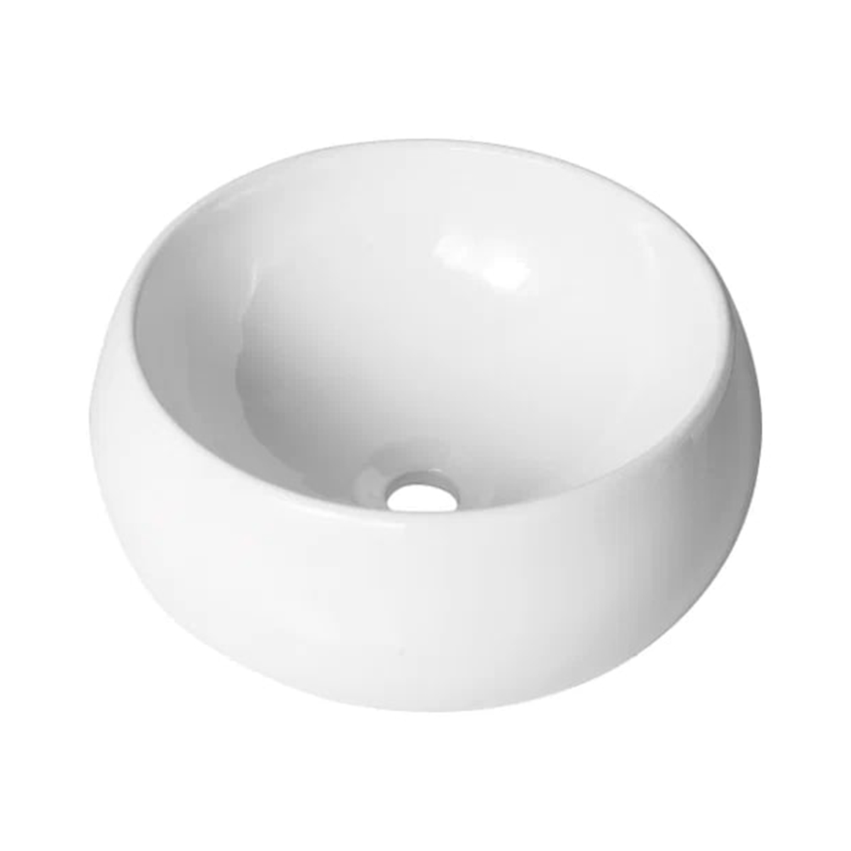 Раковина накладная gt103 керамическая 40*40*15,5 см, белая (1) "gappo"