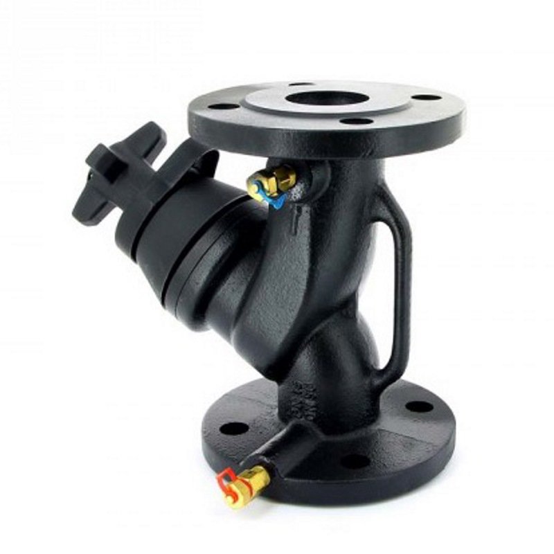 Клапан балансировочный CIMBERIO 3739В ручной DN 100 с фиксацией настройки Kvs196,8м3/час Чугун