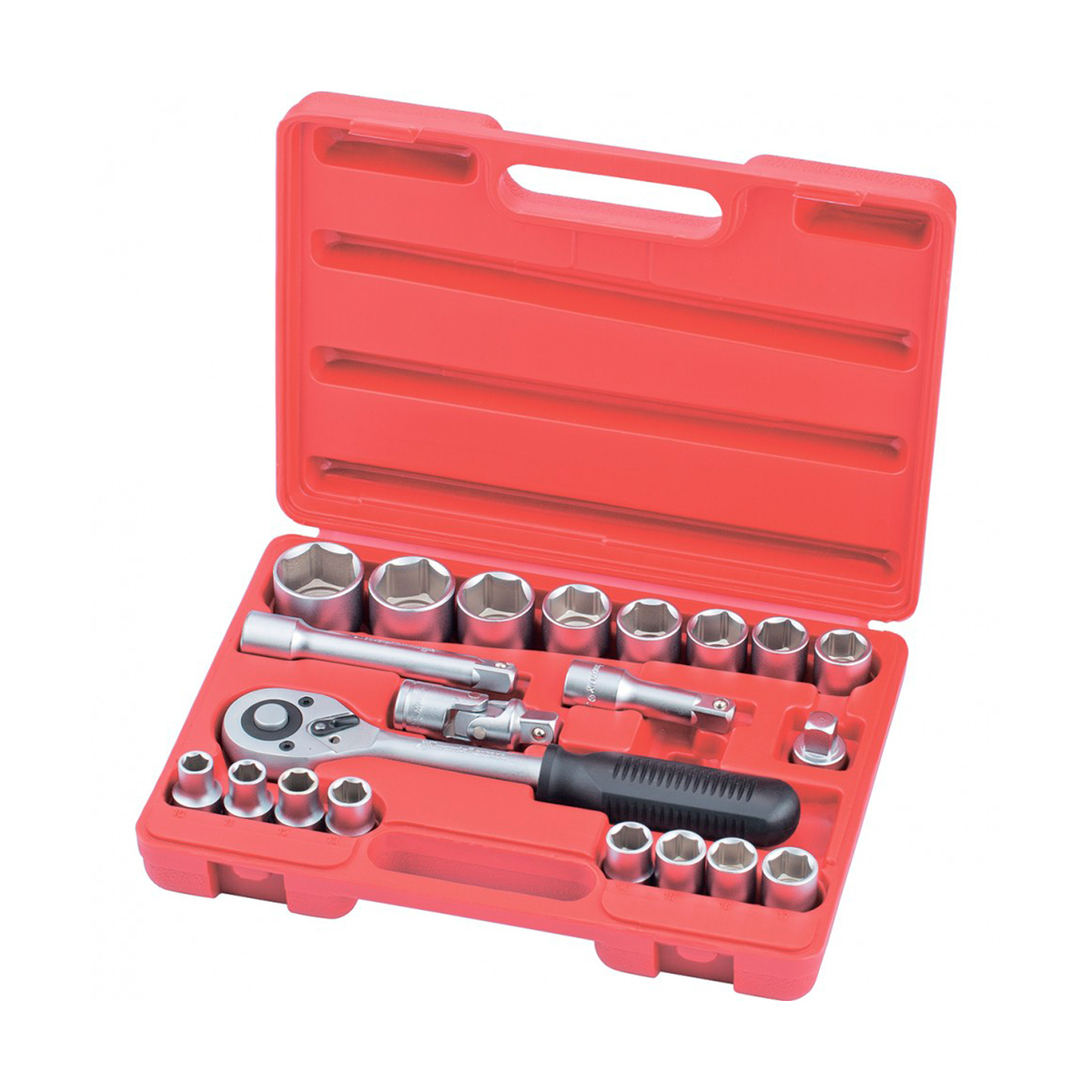 Набор инструмента слесарно-монтажный с квадратом 1/2" (21 предм.) (1/6) "matrix"