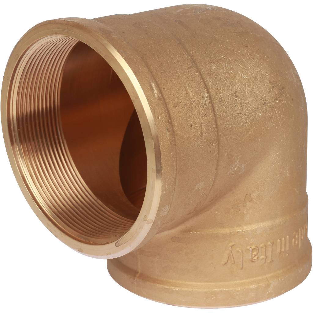 Угол резьбовой ВР 3" латунь STOUT