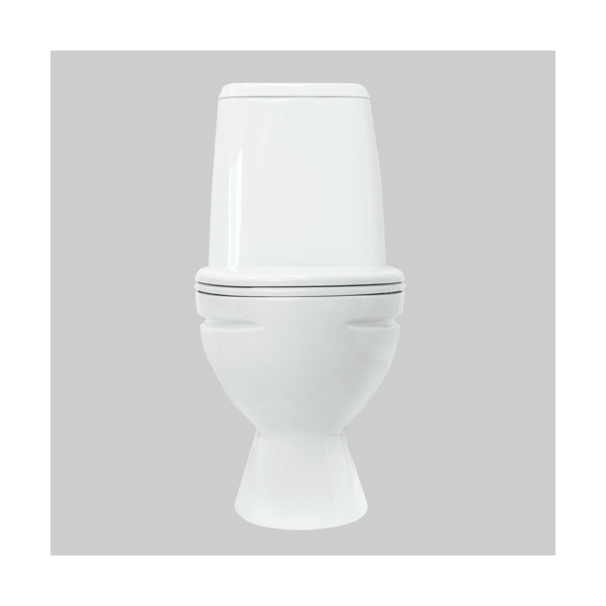 Унитаз напольный "идеал" эконом белый "sanita" wc.cc/ideal/1-p/wht.g/s1