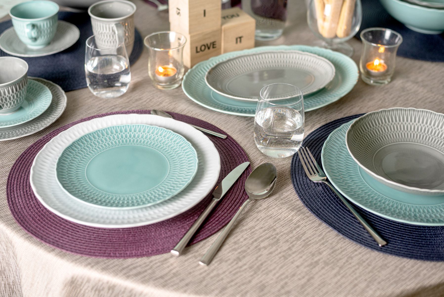 Блюдо овальное "sofia" голубая глазурь 34 см (1/6/12) "cmielow" 0882600 sofia lb05