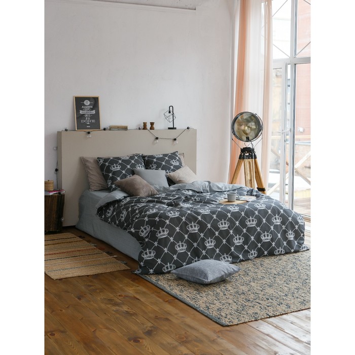 Постельное белье "этель" crown 1,5 сп. (бязь) (1/6) 4150392