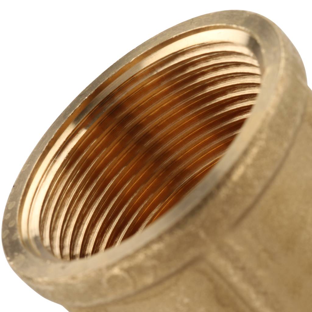 Муфта резьбовая ВР 2" x 2" латунь TIEMME