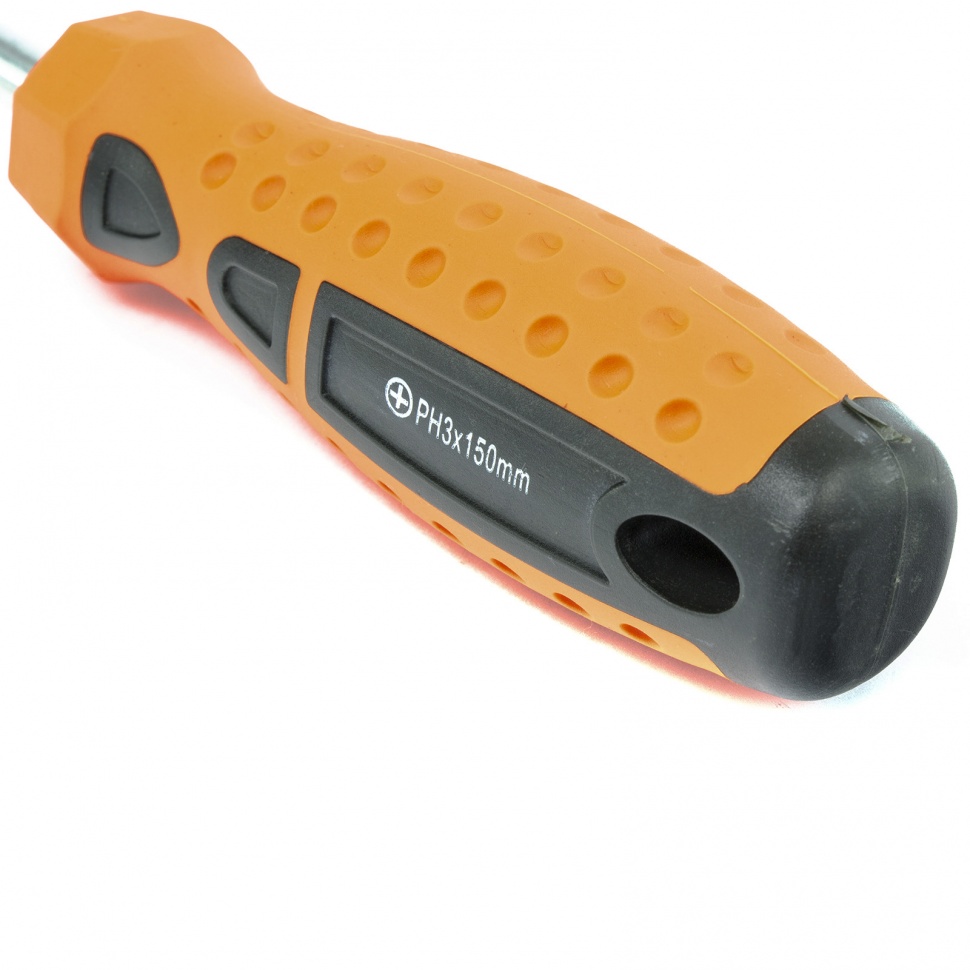 Отвертка "Point", PH3 х 150 мм, CrV, двухкомпонентная рукоятка Sparta (11781)