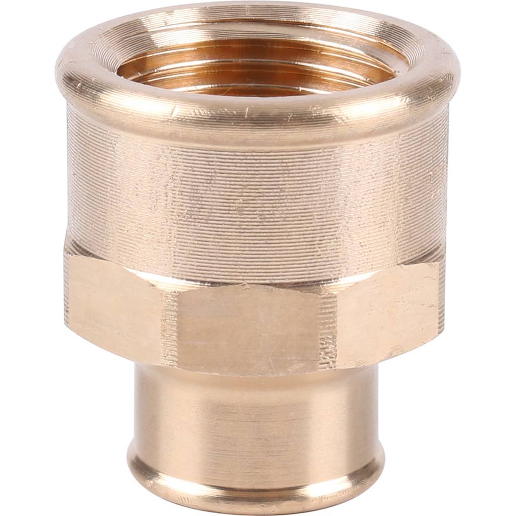 Муфта резьбовая (ВР) 1/2" x 1/4" бронза VIEGA (318031)