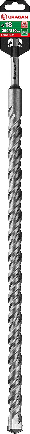 URAGAN 18 х 310 мм, SDS-plus бур (29311-310-18)
