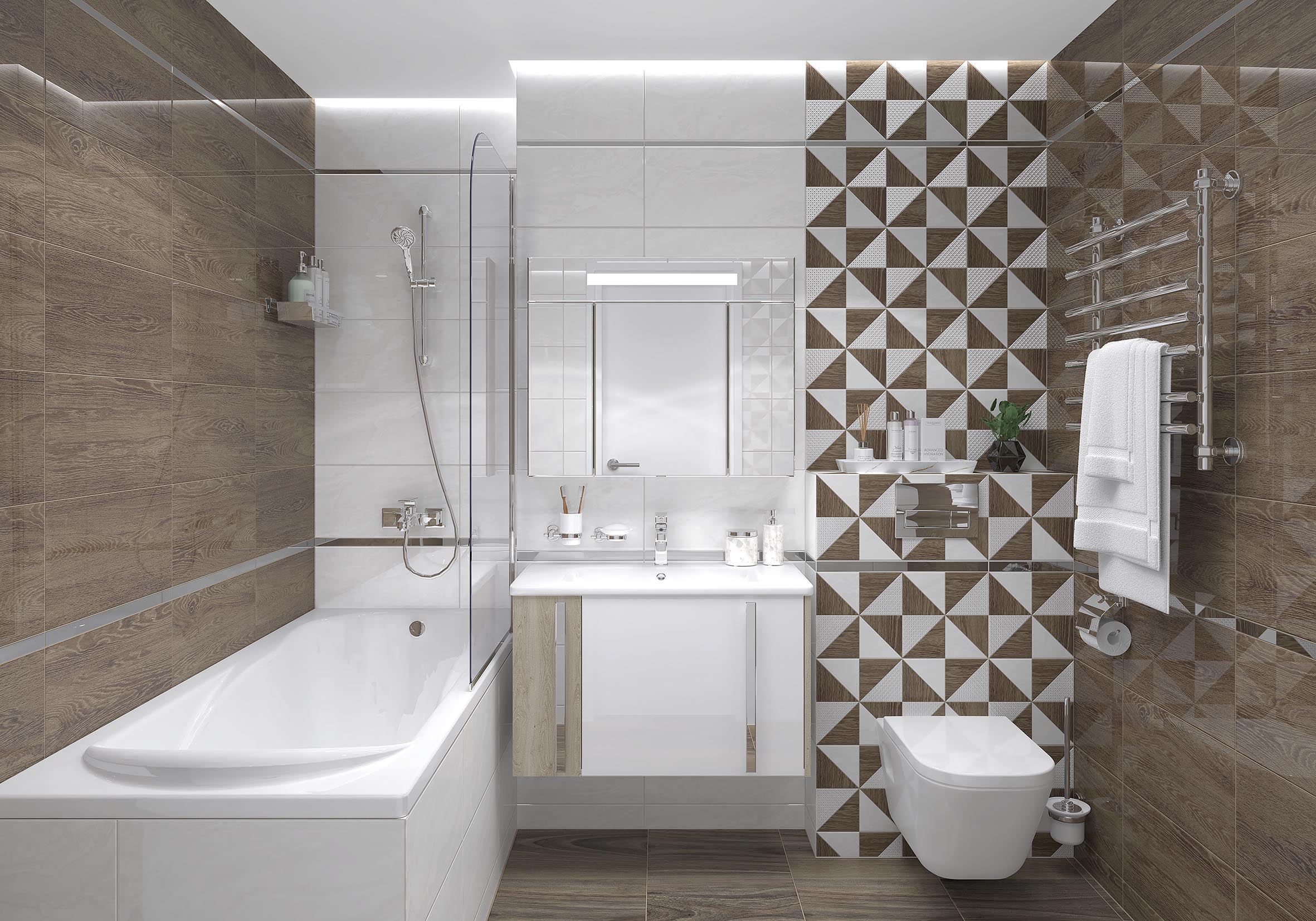 Mania серый 25x50