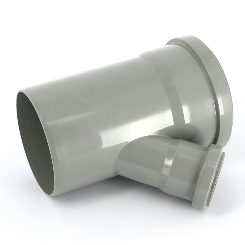 Тройник канализационный 110 х 50 (45°) двухраструбный OSTENDORF