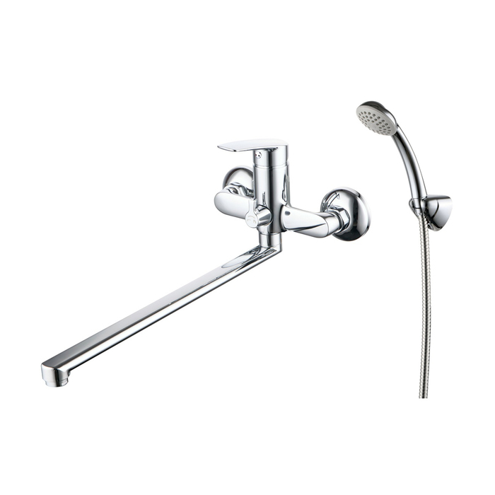 Смеситель для ванн  horizont длинный излив (1/8) "milardo" horsb02m10