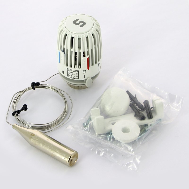 Термостатическая головка UNI-FITT с выносным датчиком