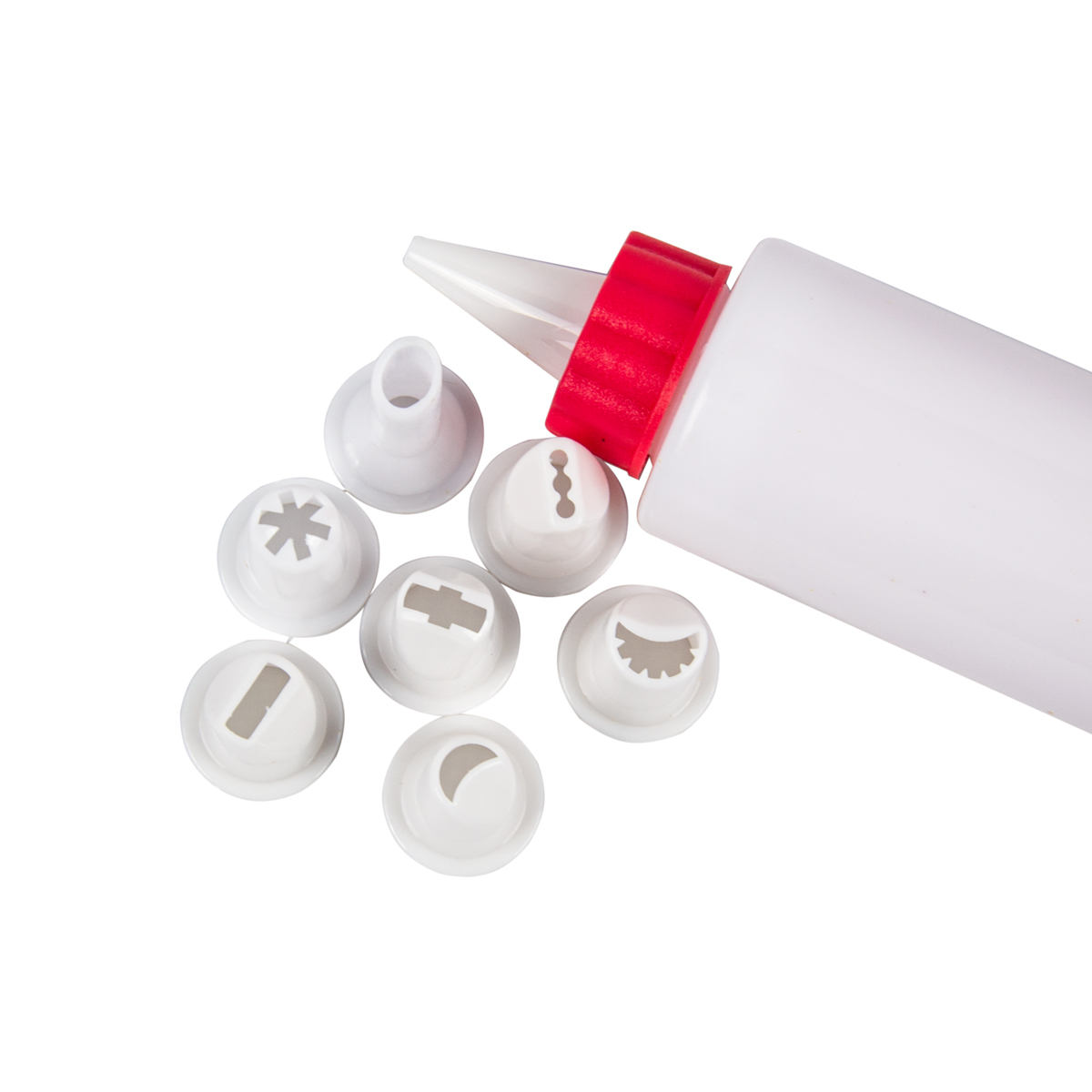 Декоратор для крема 8 насадок (1/12/120) "мультидом"  jh80-2