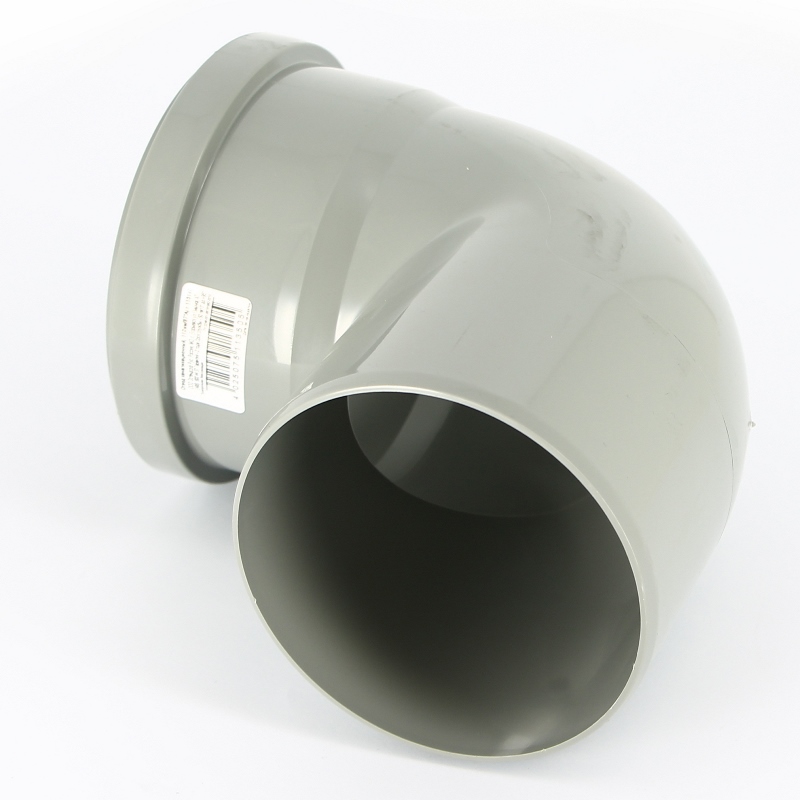 Отвод однораструбный 110 х 87° OSTENDORF HTB для канализации