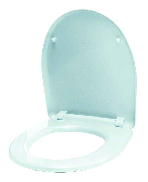 Сиденье для унитаза "самара" белое, микролифт (1/9) "wirquin"