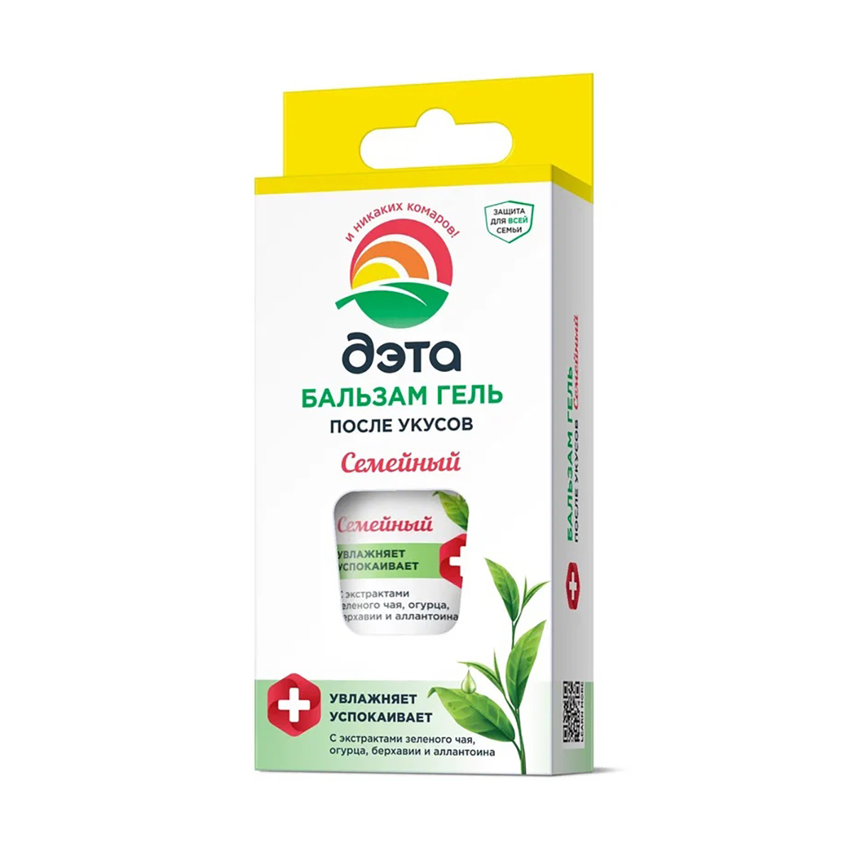 Гель-бальзам после укусов "дэта" семейный 20 мл (1/20)