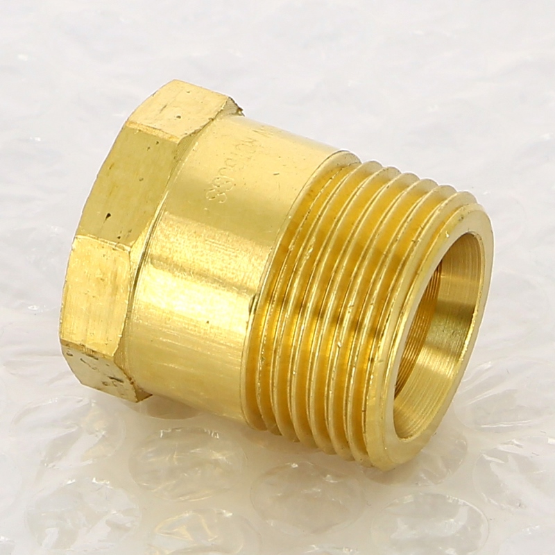 Футорка резьбовая удлиненная НВ 3/4" x 1/2" бронза VIEGA (441494)