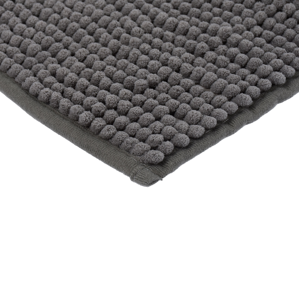 Коврик для туалета "spa" 60*55 см (серый) (1/10) "vortex" 24268