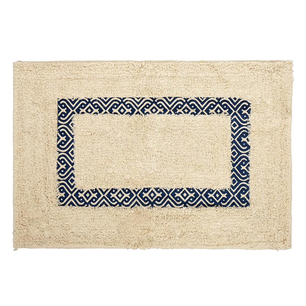 Коврик "орнамент" 40*60 см, х/б (1/30) "vortex" 20200