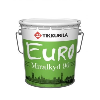 Тиккурила МИРАЛКИД 90 (ПЕСТО 90) 2,7л (1/6) Эмаль алкидная высокоглянцевая