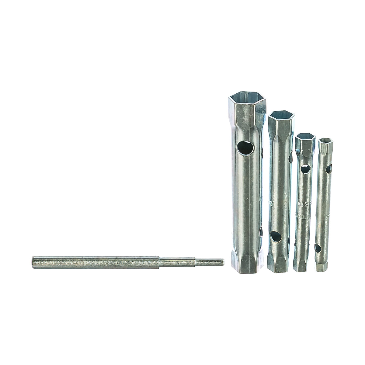 Ключи трубчатые торцевые (набор 5 предм.) (1/60) "сибртех"