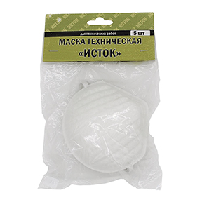 Маска техническая формов. набор 5 шт. (1/100) "исток"